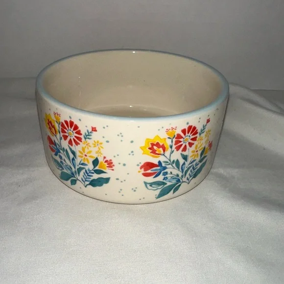 The Pioneer Woman Maze Set Of 3 Round Ceramic Nesting Bowls 2 With Lids - Picture 12 of 15